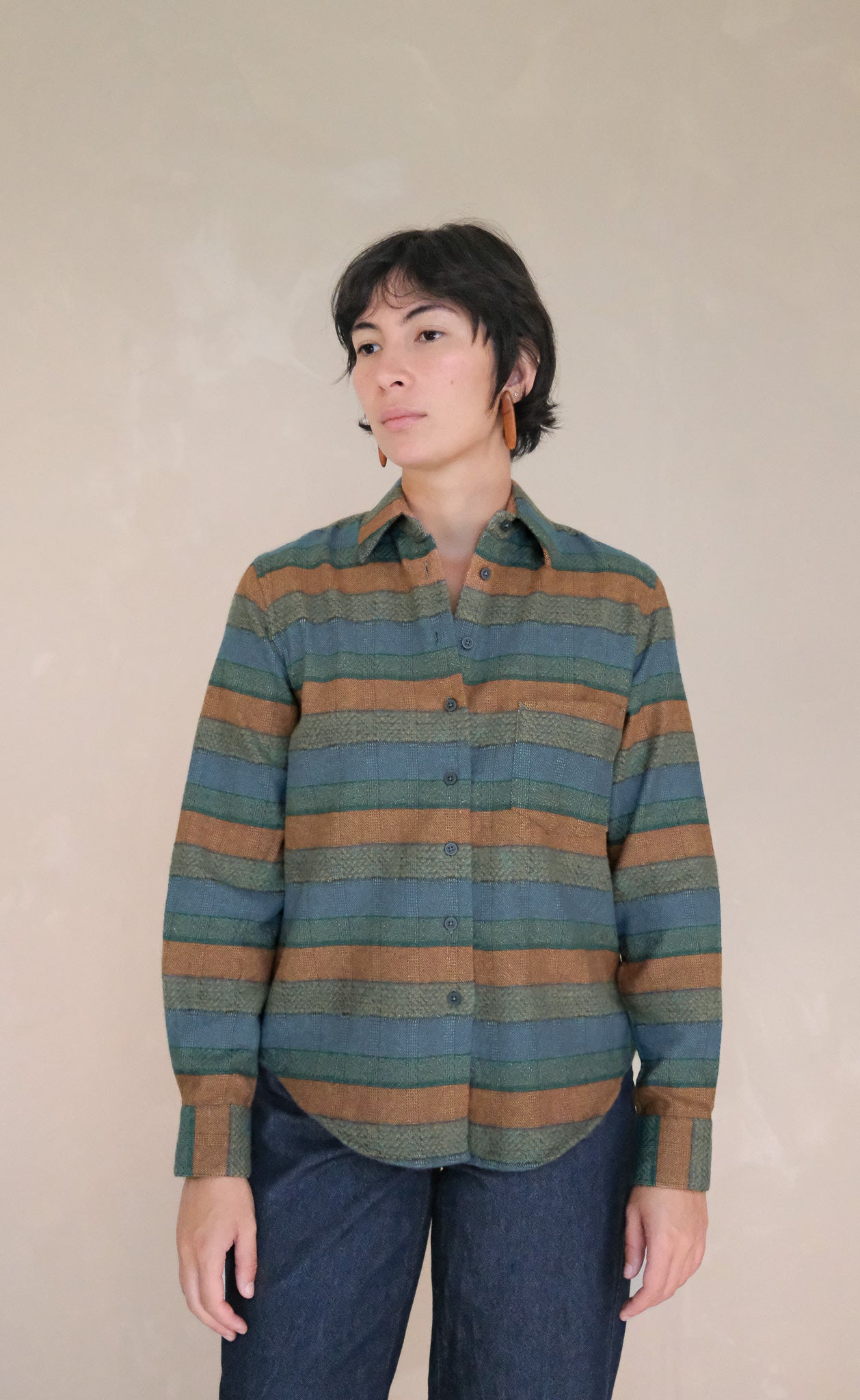 The Windwalker - Made In Canada - Proper Fit - Fair Isle Stripe Flannel