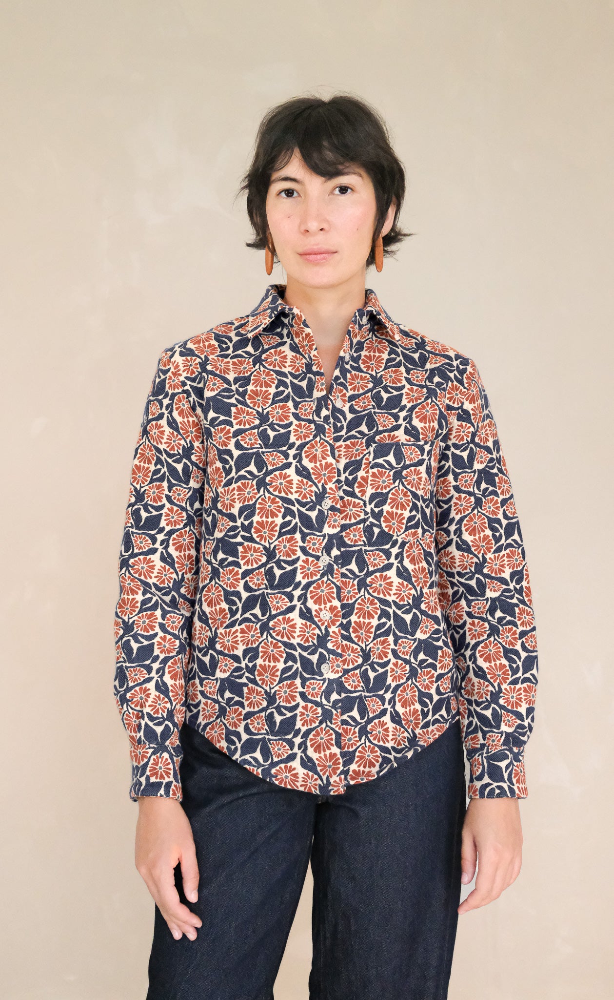 The Moorlander - Proper Fit - Antique Floral Jacquard
