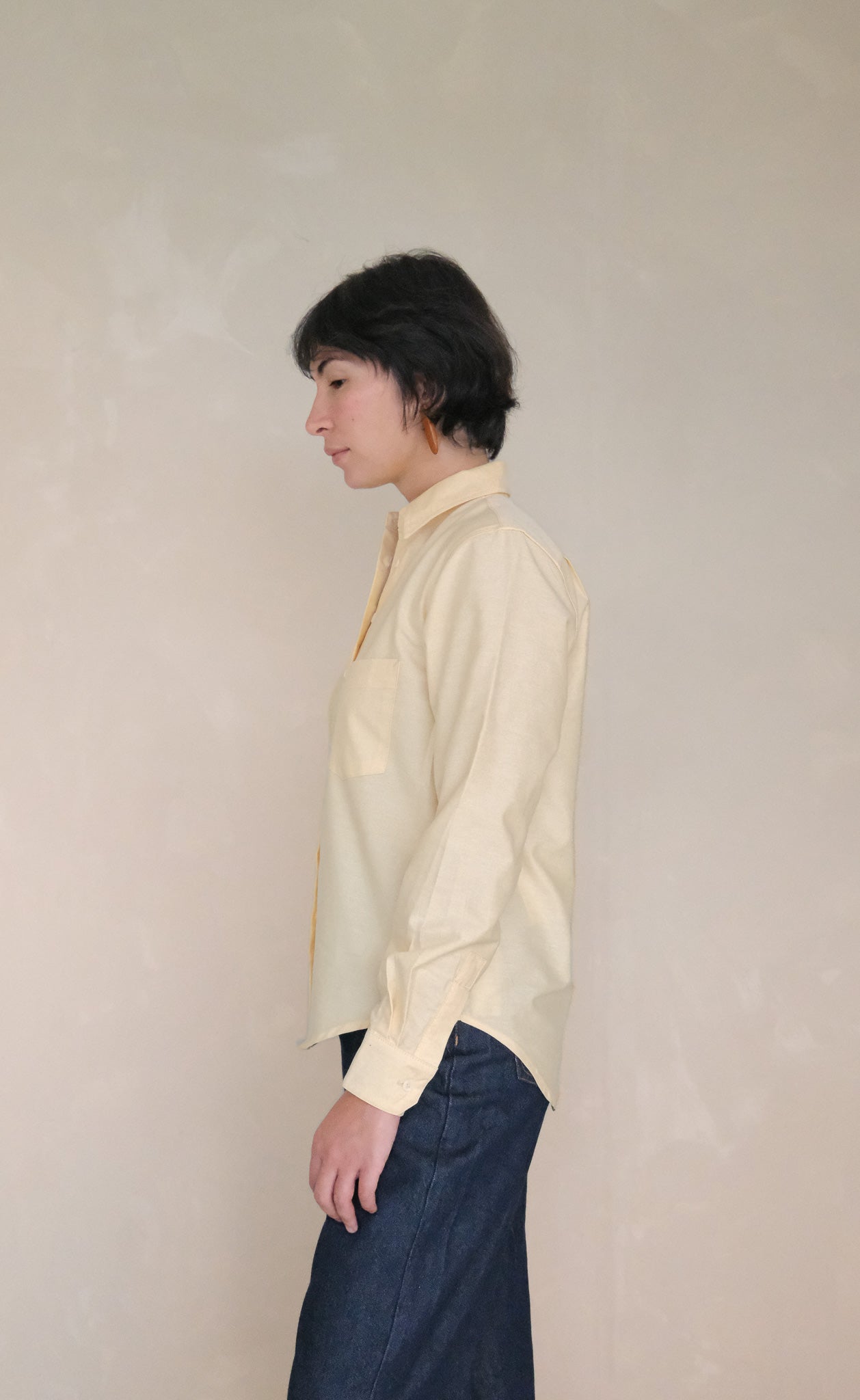 The Tailor - Made In Canada - Proper Fit - Butter Yellow Oxford