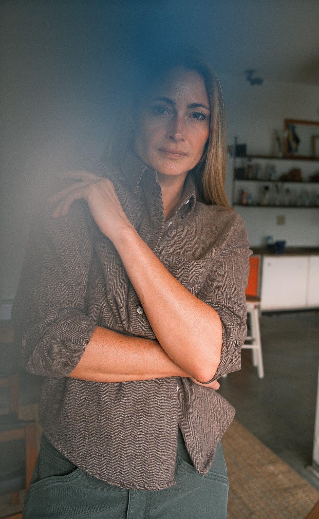 The Herdsman - Made In Canada - Proper Fit - Brown Twill Flannel