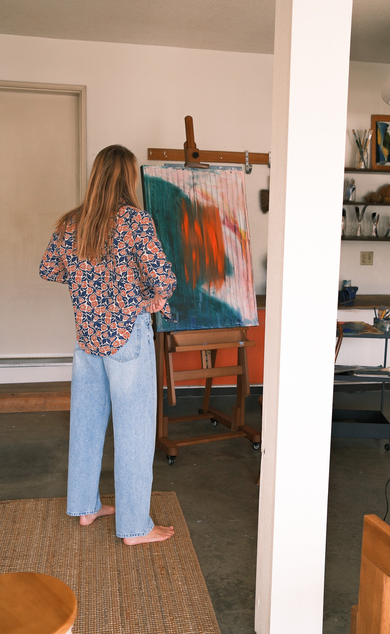 The Moorlander - Proper Fit - Antique Floral Jacquard