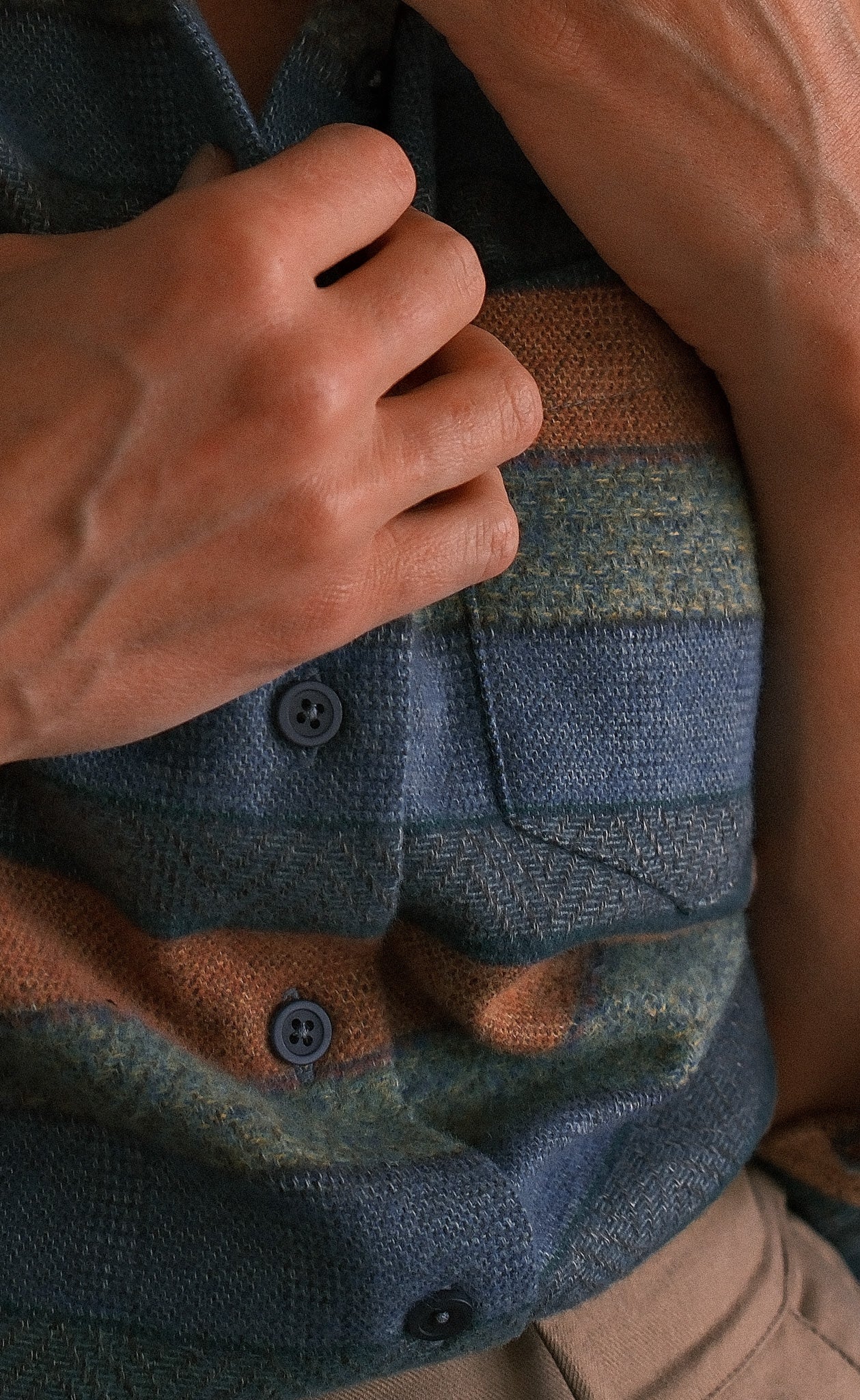 The Windwalker - Made In Canada - Proper Fit - Fair Isle Stripe Flannel