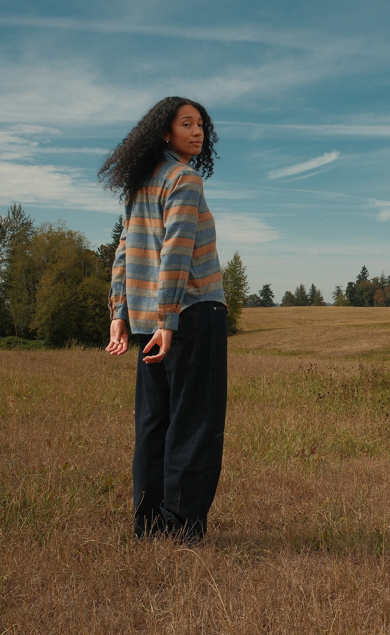 The Windwalker - Made In Canada - Proper Fit - Fair Isle Stripe Flannel