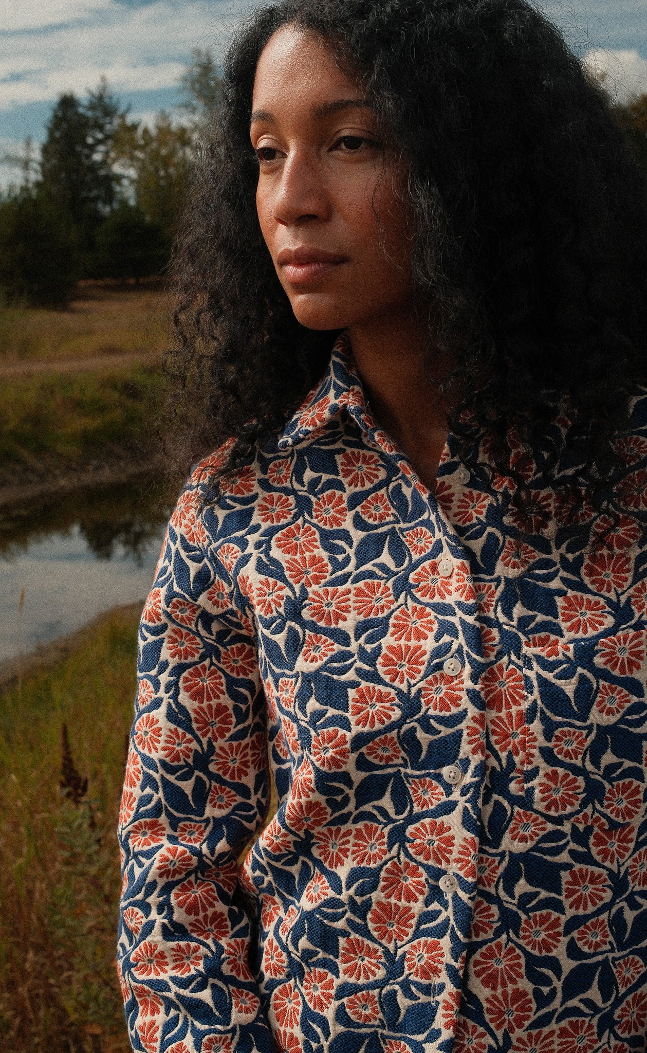 The Moorlander - Proper Fit - Antique Floral Jacquard
