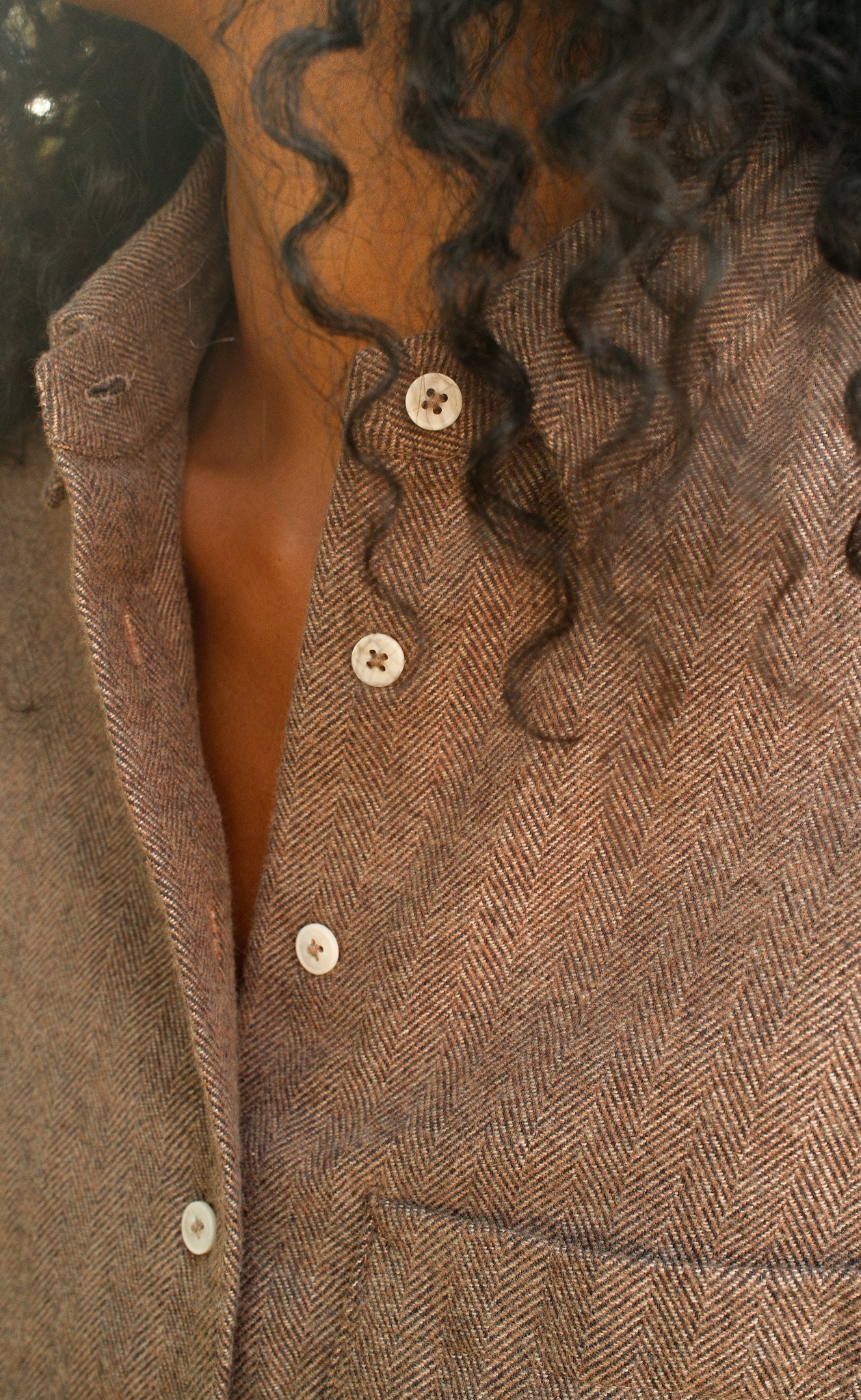 The Herdsman - Made In Canada - Proper Fit - Brown Twill Flannel