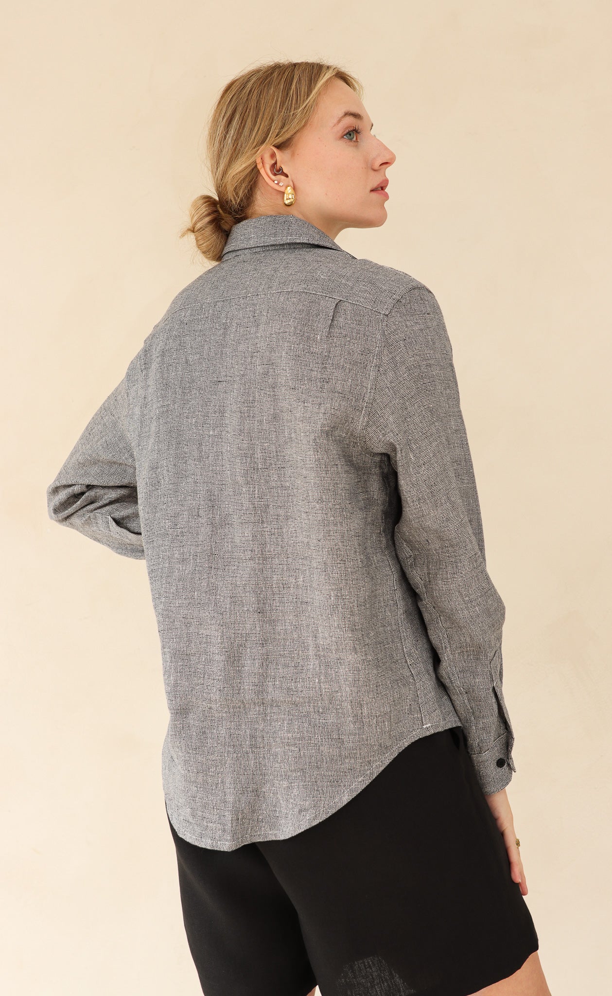 The Painter - Proper Fit - Melange Linen