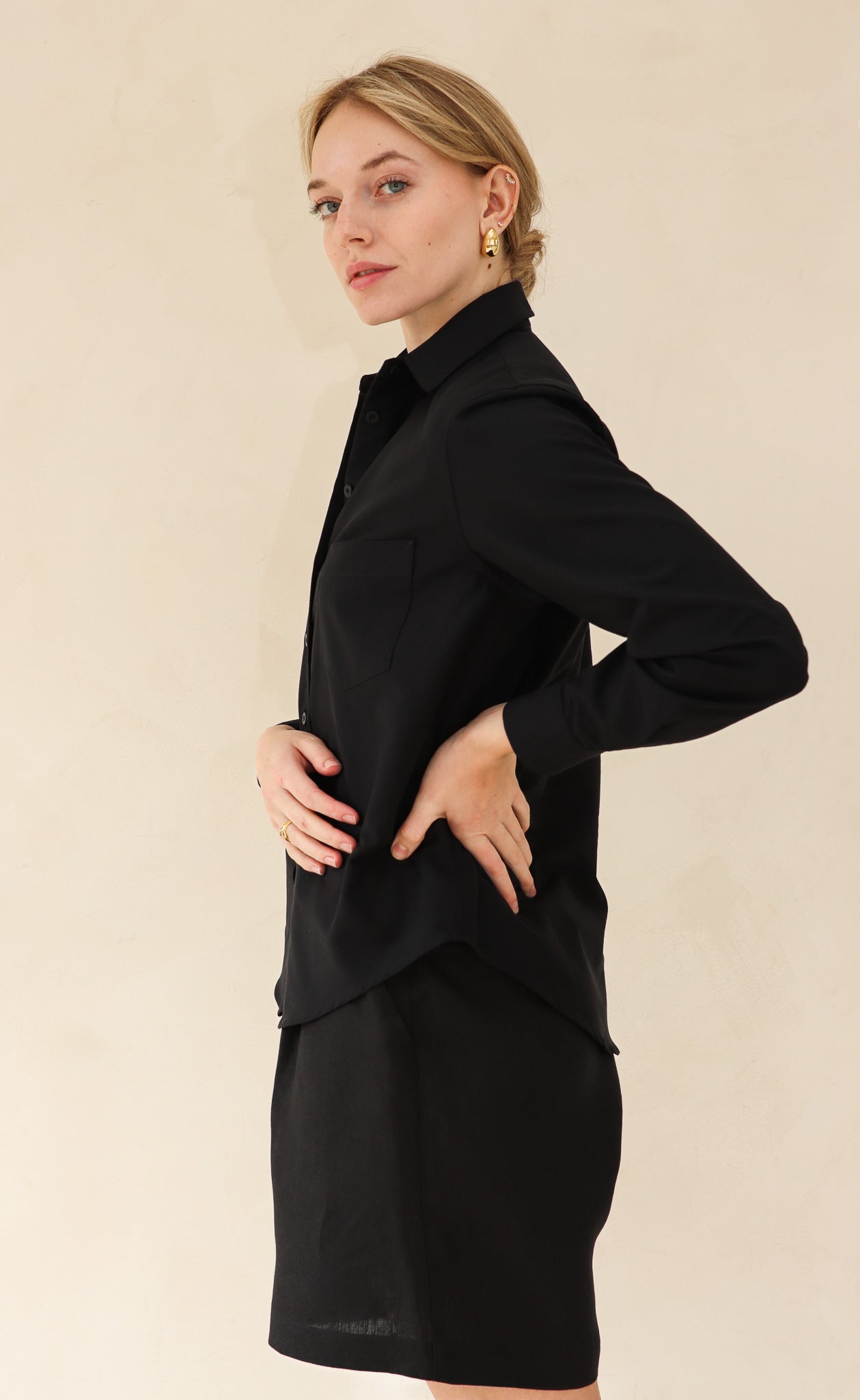 The Tailor - Proper Fit - Black Oxford