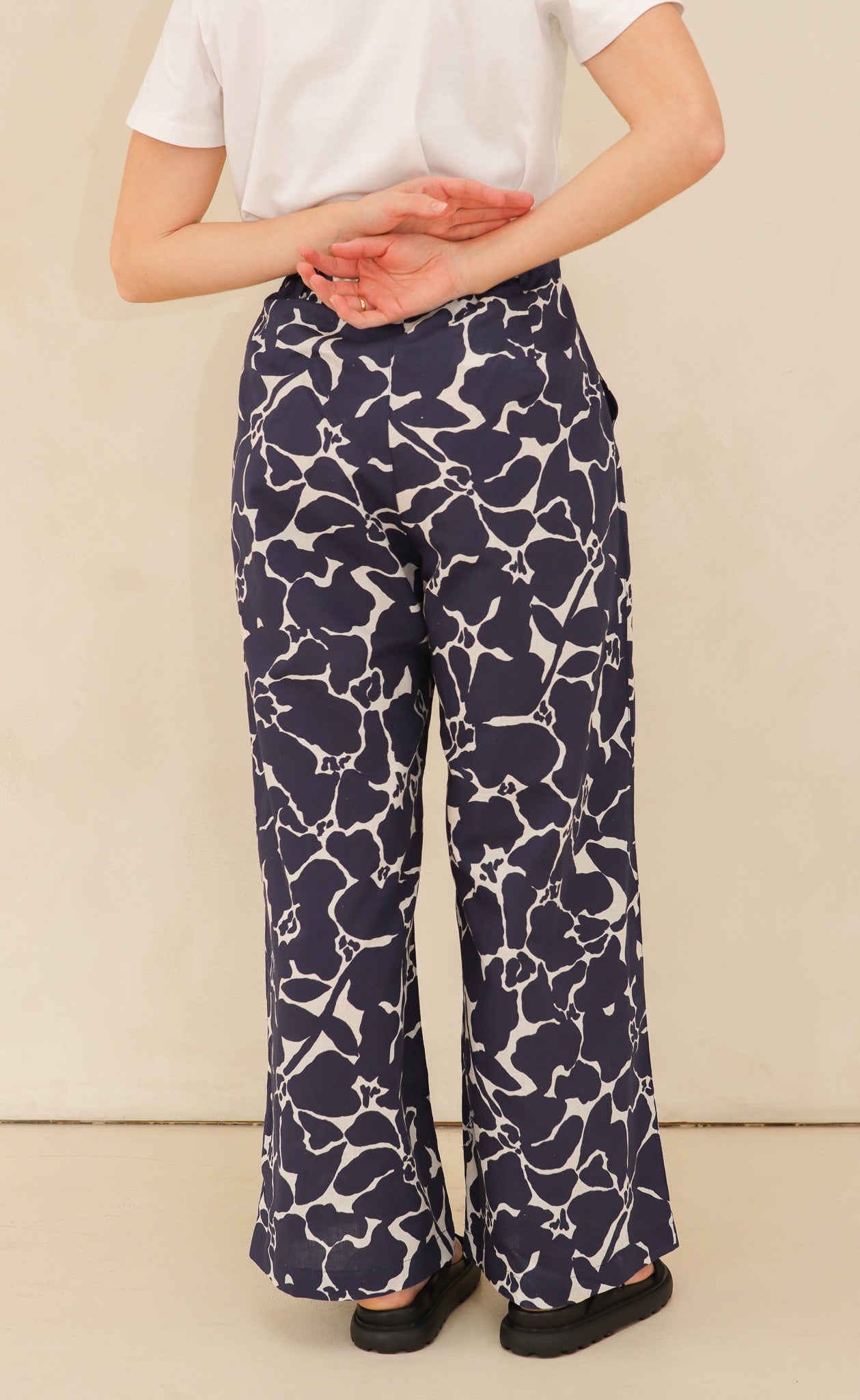 The Maximalist - Long Pants - Linen Cotton Blend