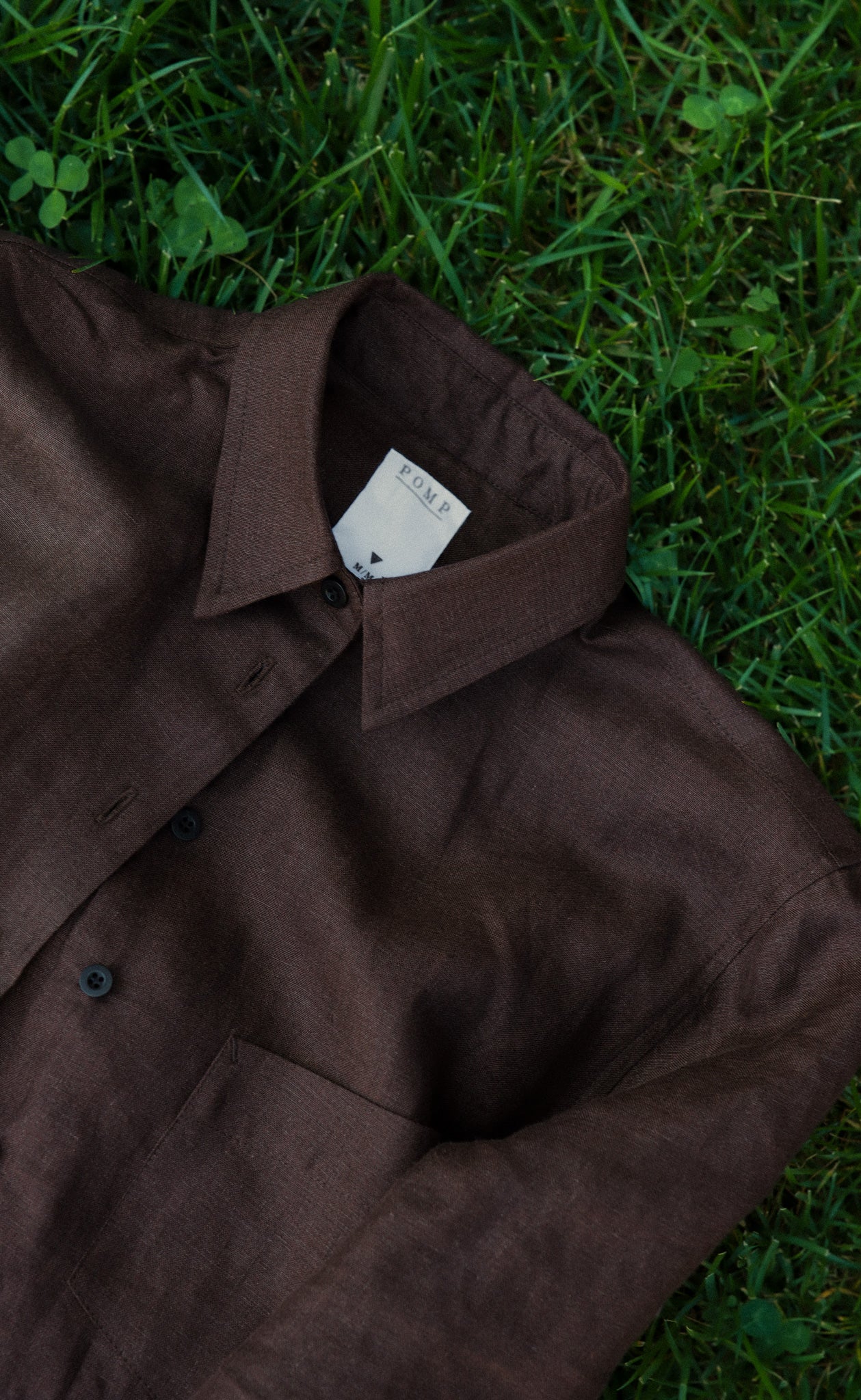The Friend - Proper Fit - Espresso 100% Linen