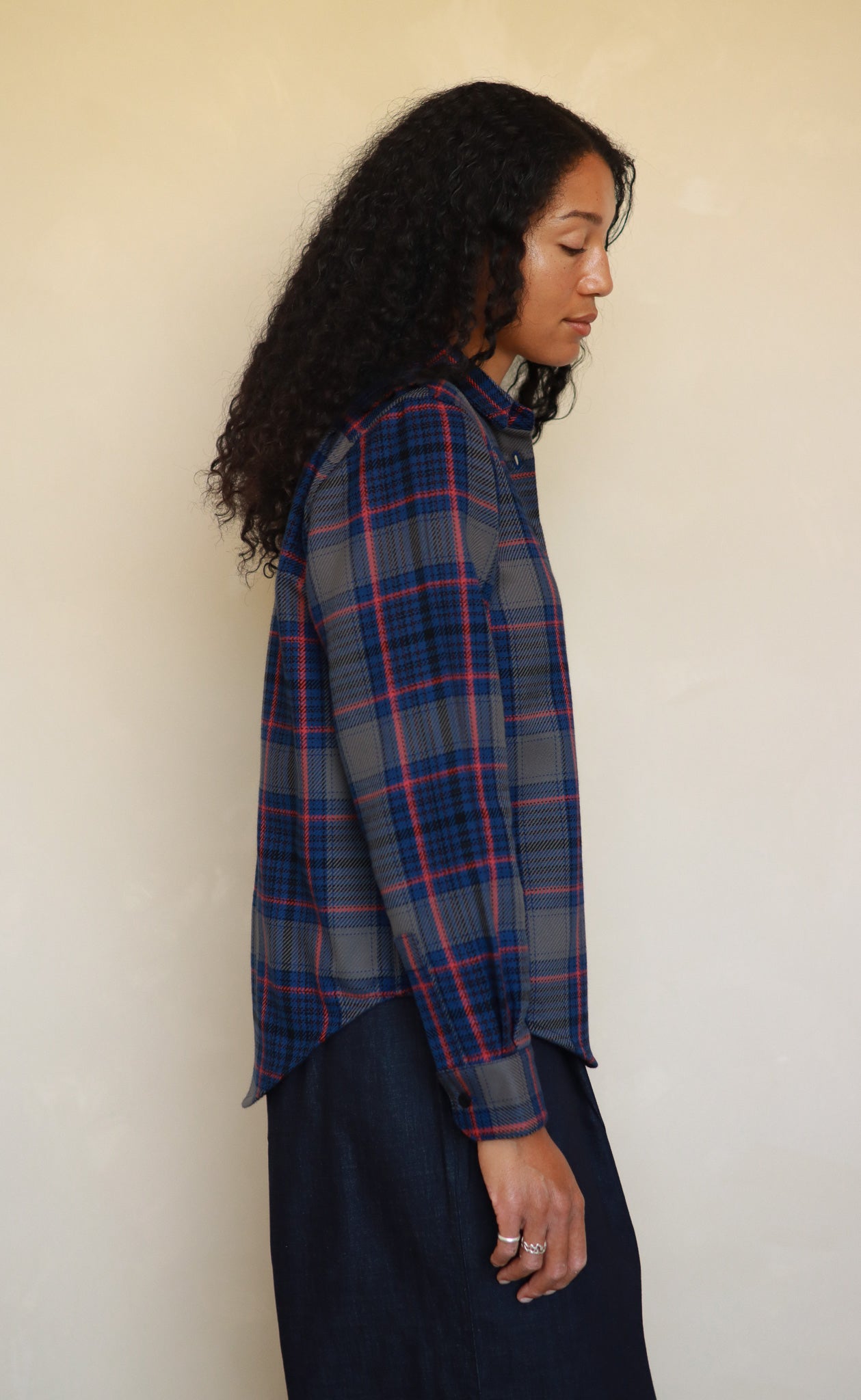 The Forger - Proper Fit - Blue + Red Plaid