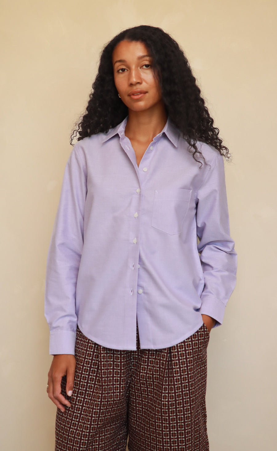 The Tailor - Proper Fit - Lilac Oxford