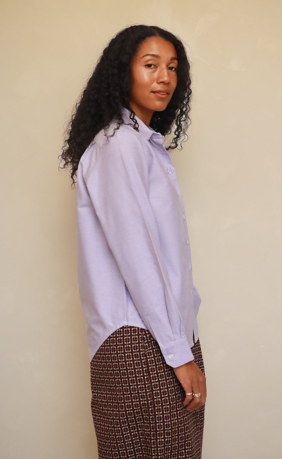 The Tailor - Proper Fit - Lilac Oxford