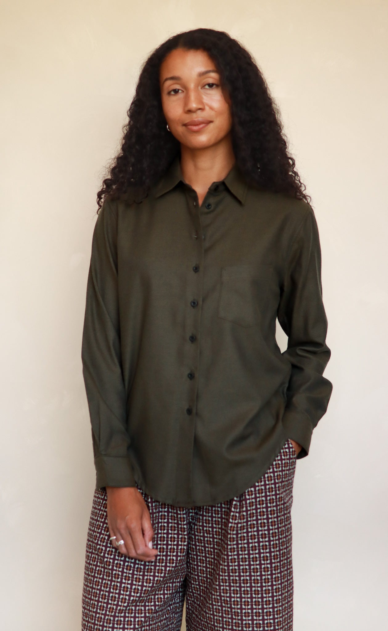 The Historian - Proper Fit - Wool Blend Flannel