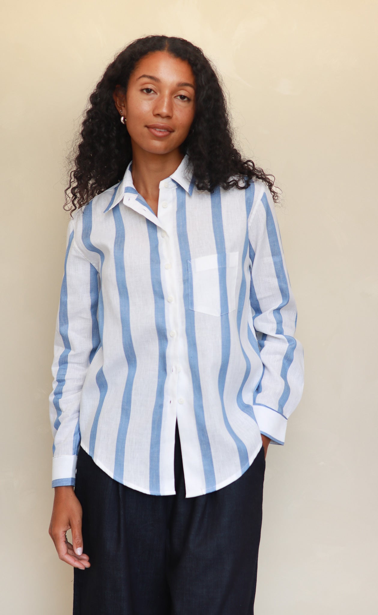 The Framer - Proper Fit - Wide Twill Stripe