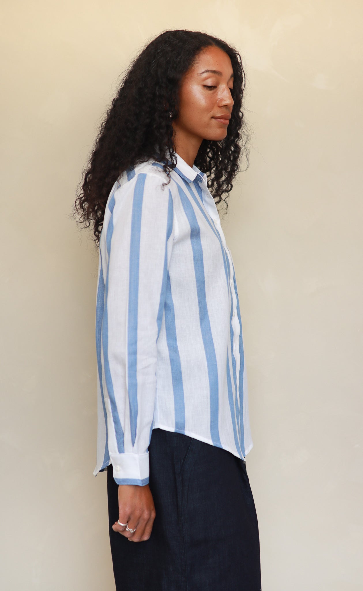 The Framer - Proper Fit - Wide Twill Stripe