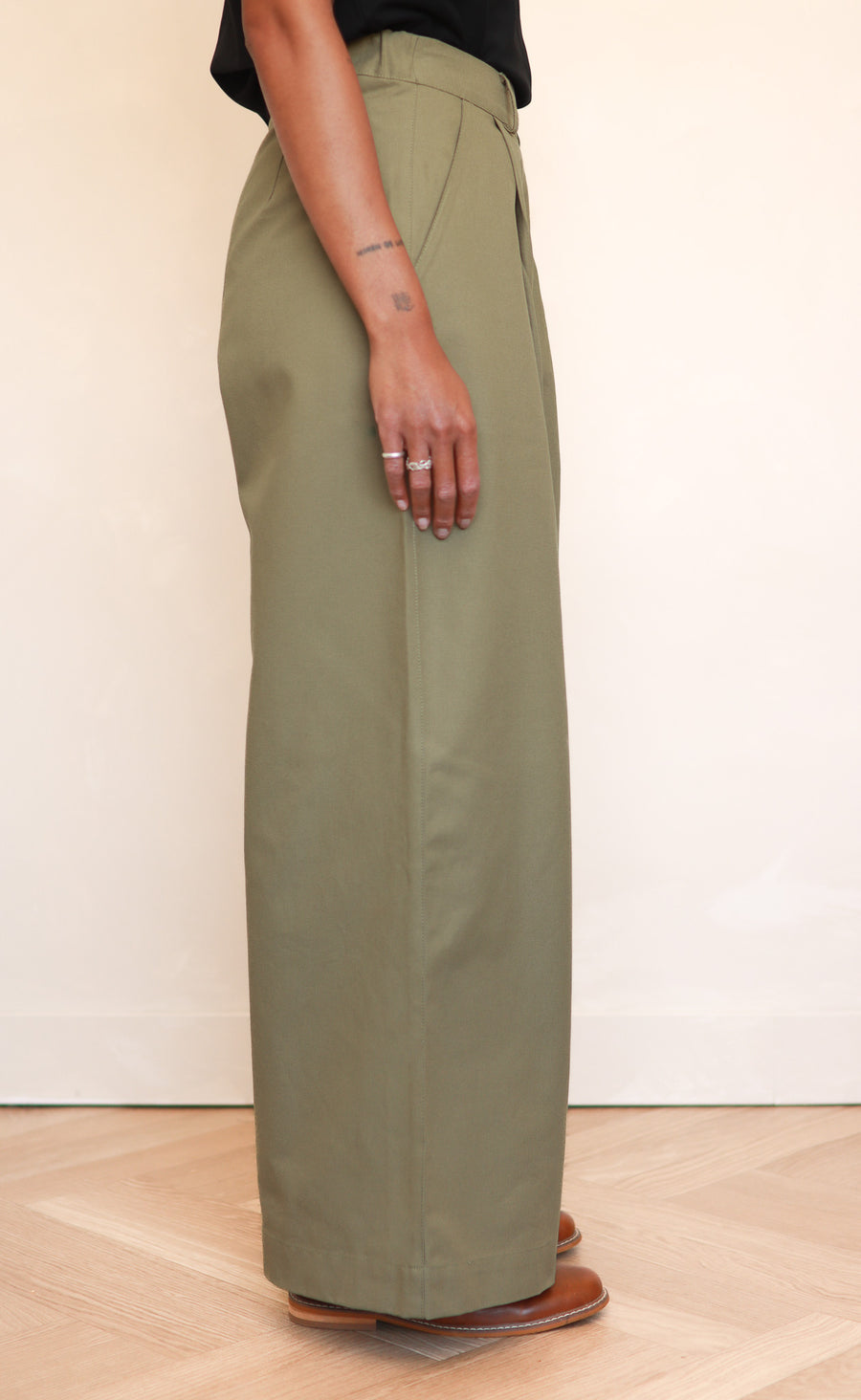 The Maximalist - Long Pants - Washed Khaki Canvas