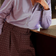 The Tailor - Proper Fit - Lilac Oxford