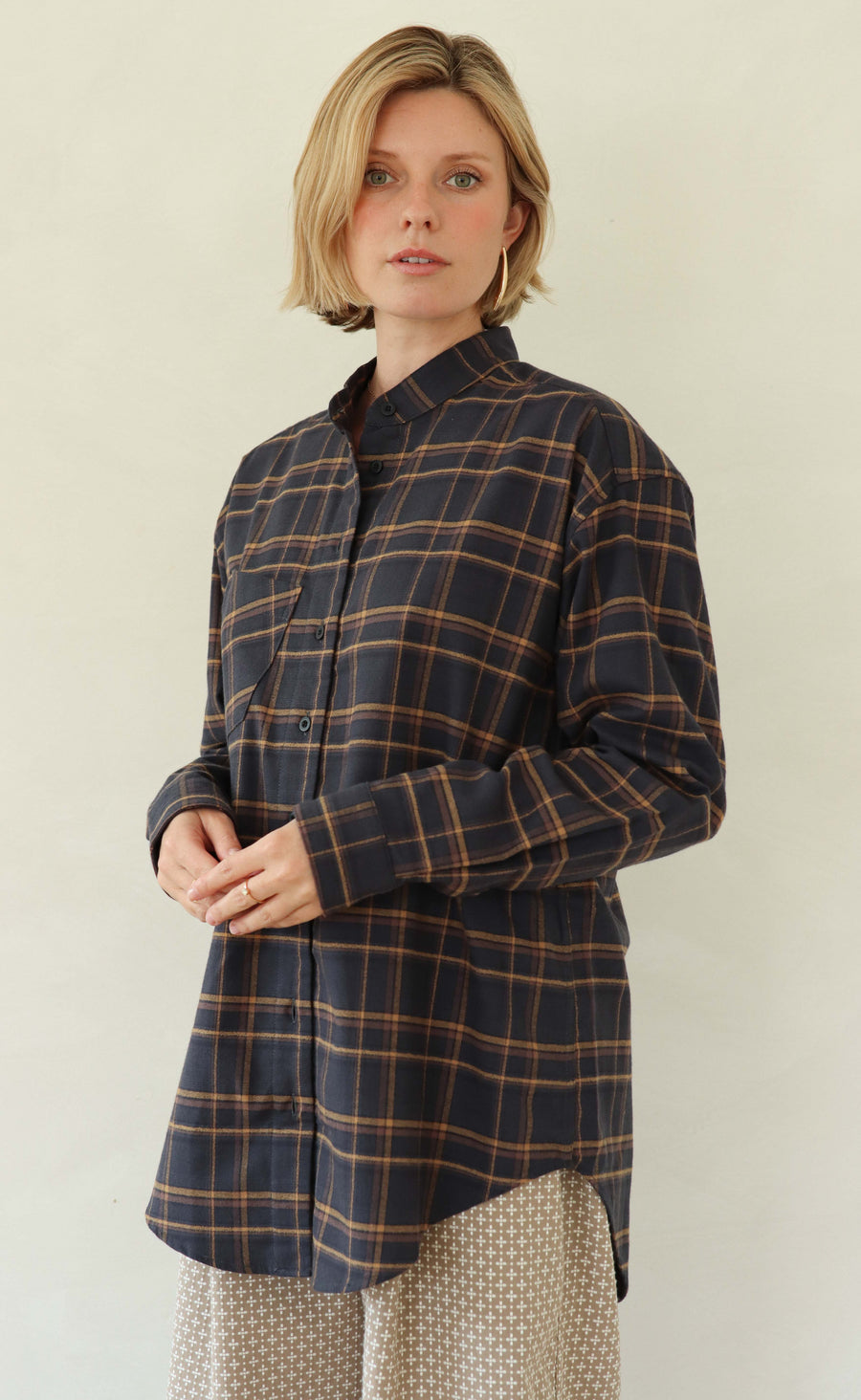 The Gentlewoman - Wayward Fit Tunic - Plaid Flannel