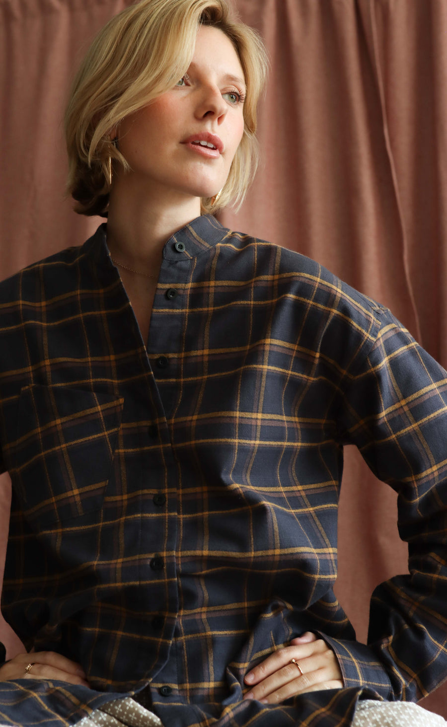 The Gentlewoman - Wayward Fit Tunic - Plaid Flannel