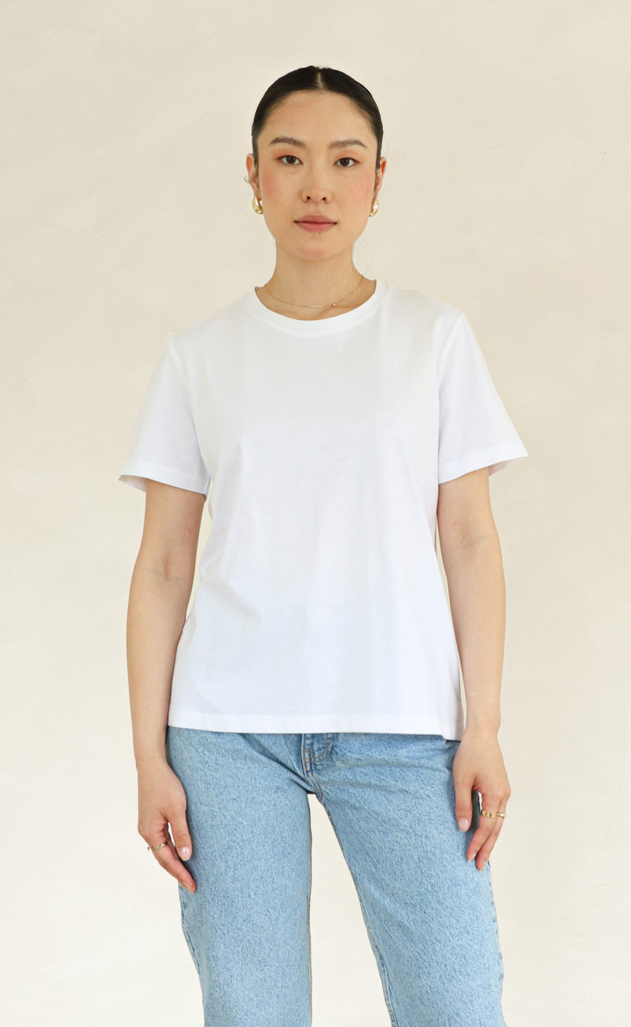 The Pinnacle - White Proper Fit Tee