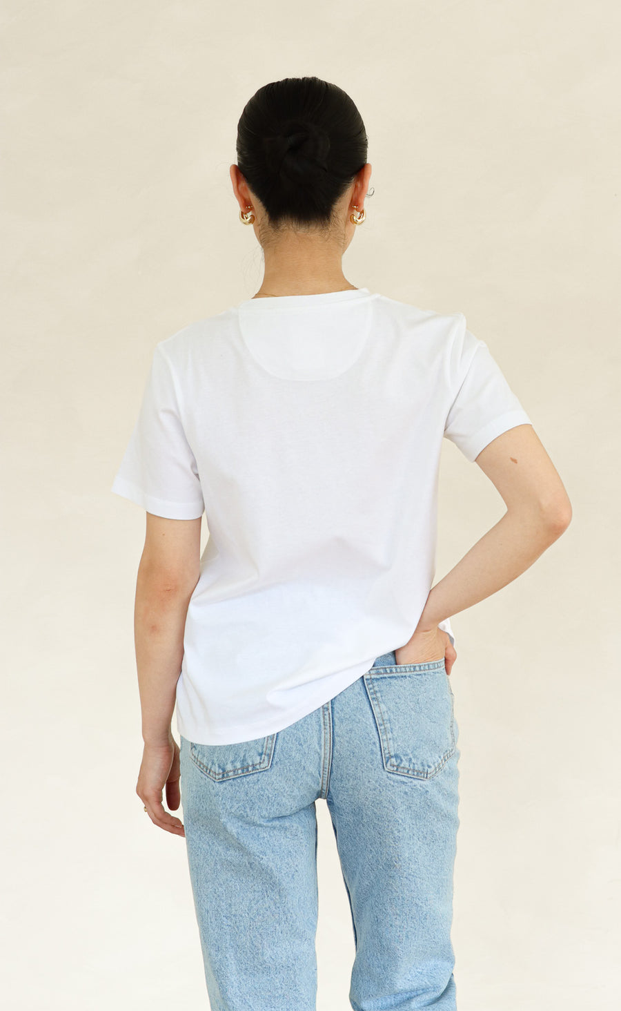 The Pinnacle - White Proper Fit Tee