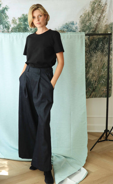 The Maximalist - Dark Wash Denim Long Pants