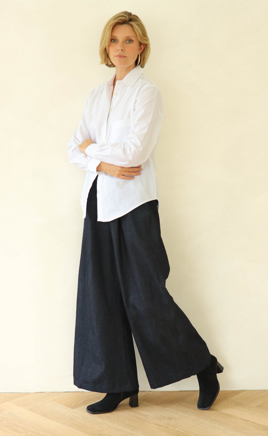 The Maximalist - Dark Wash Denim Long Pants