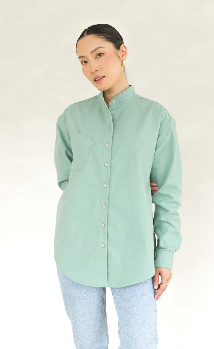 The Botanist - Wayward Fit Tunic - Twill Flannel