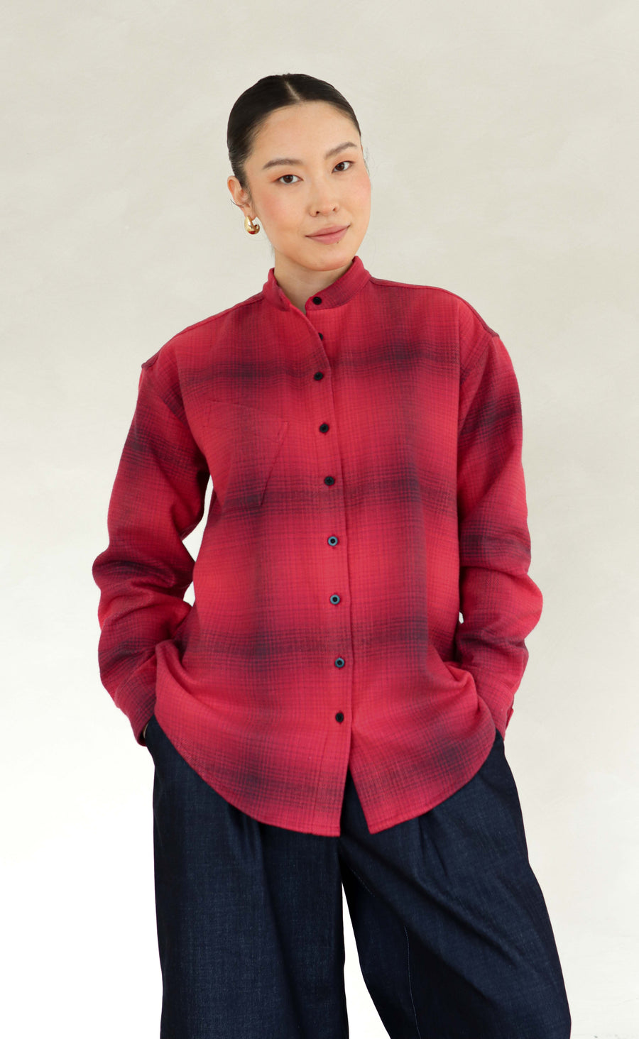 The Wordsmith - Wayward Fit Tunic - Plaid Flannel