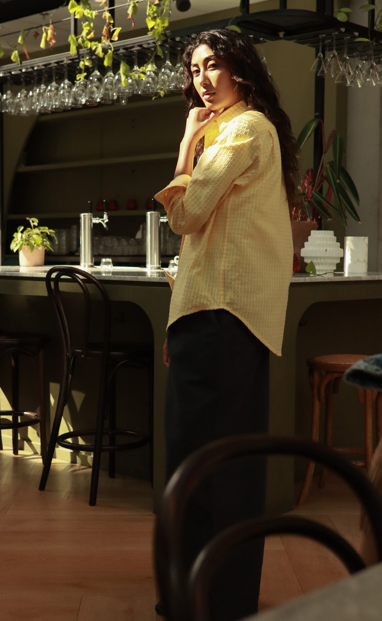 The Signal - Proper Fit - Primary Yellow Jacquard