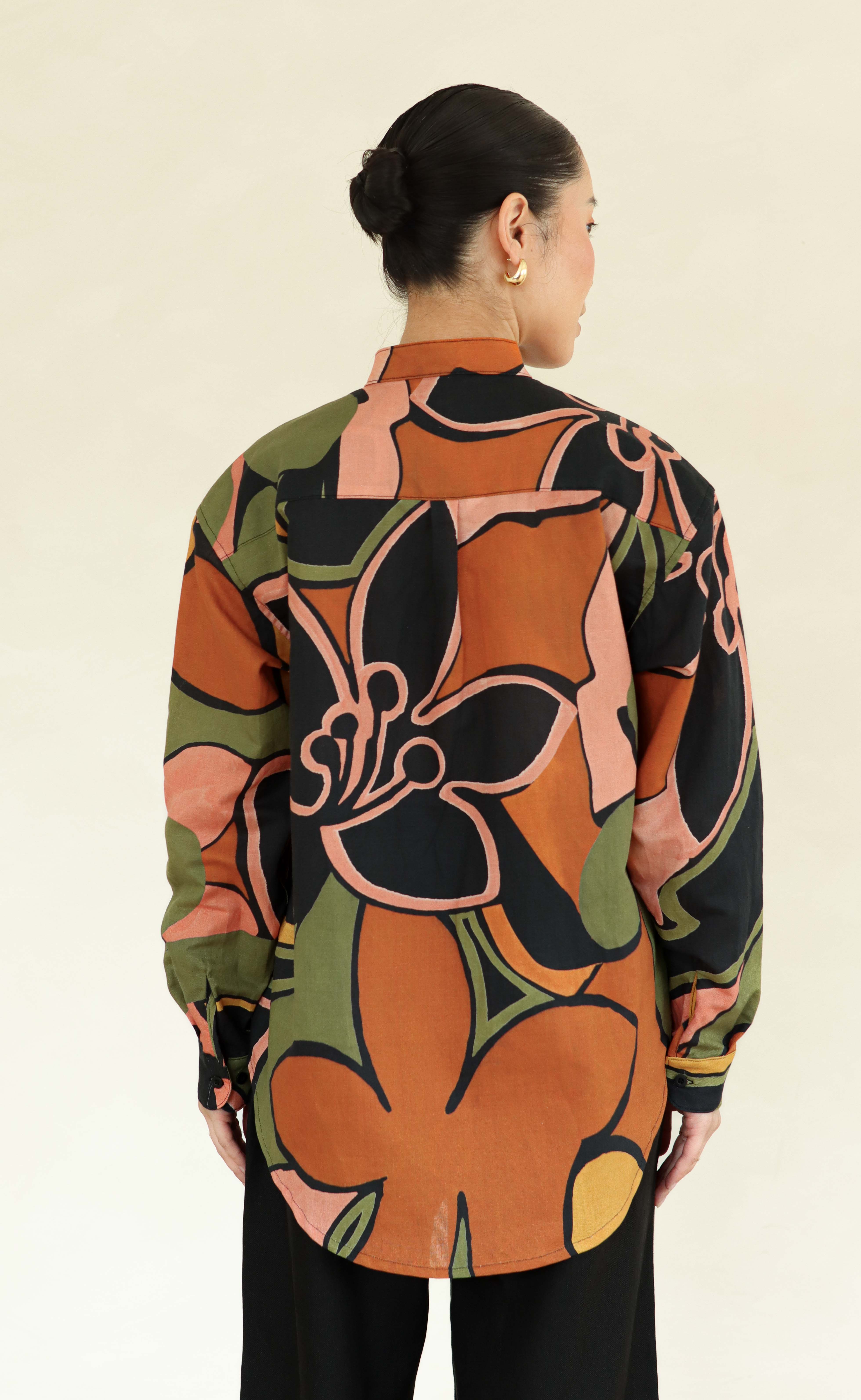 The Muse - Wayward Fit Tunic - Linen Cotton Blend