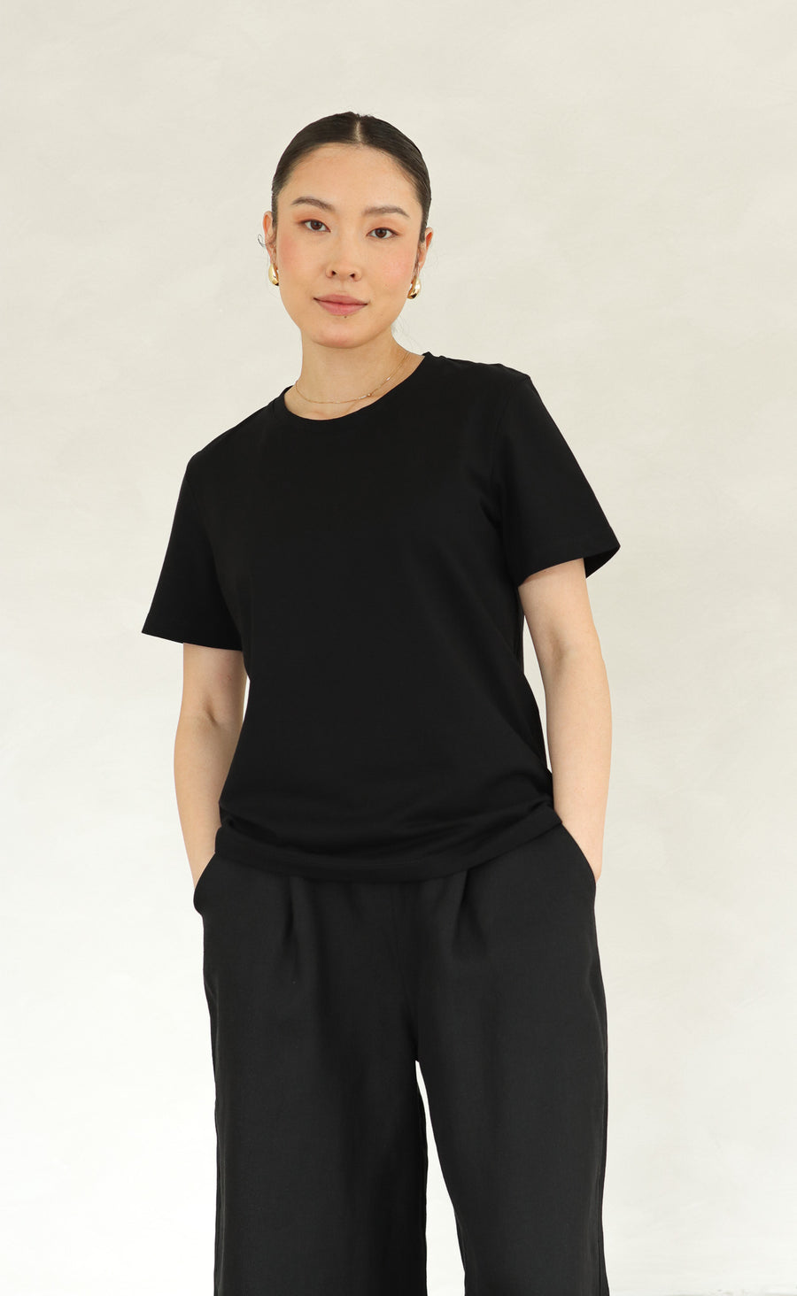 The Pinnacle - Black Proper Fit Tee