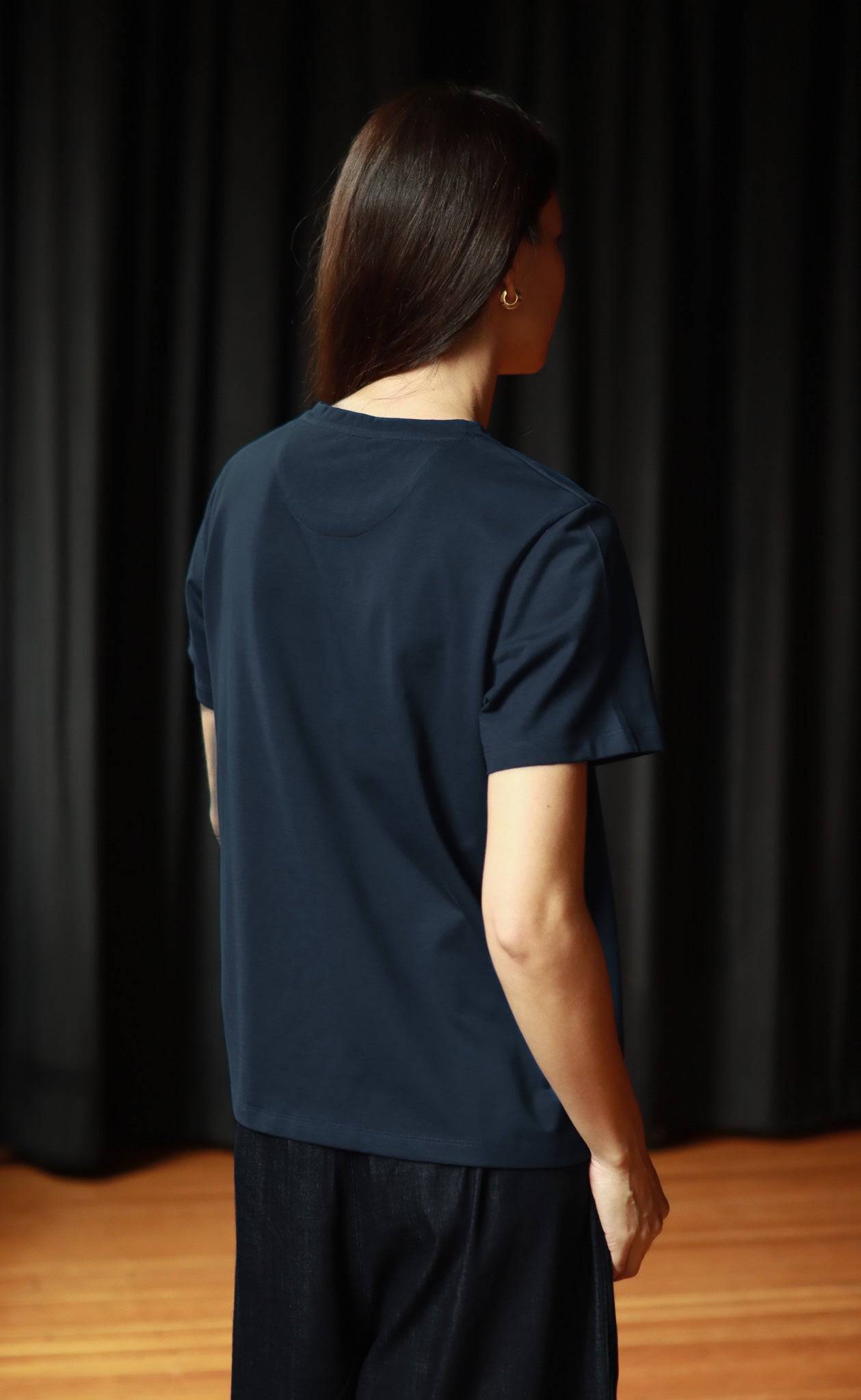 The Pinnacle - Navy Proper Fit Tee