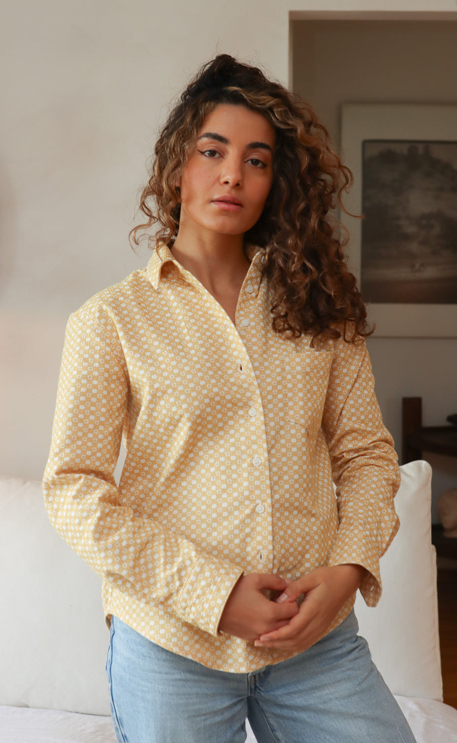 The Admirer- Proper Fit - Cotton Jacquard