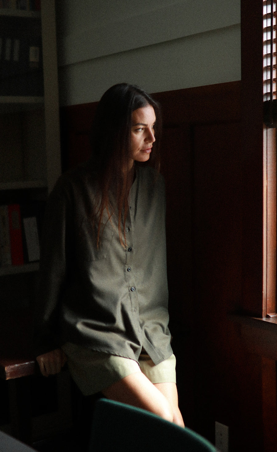 The Historian - Wayward Fit Tunic - Wool Blend Flannel