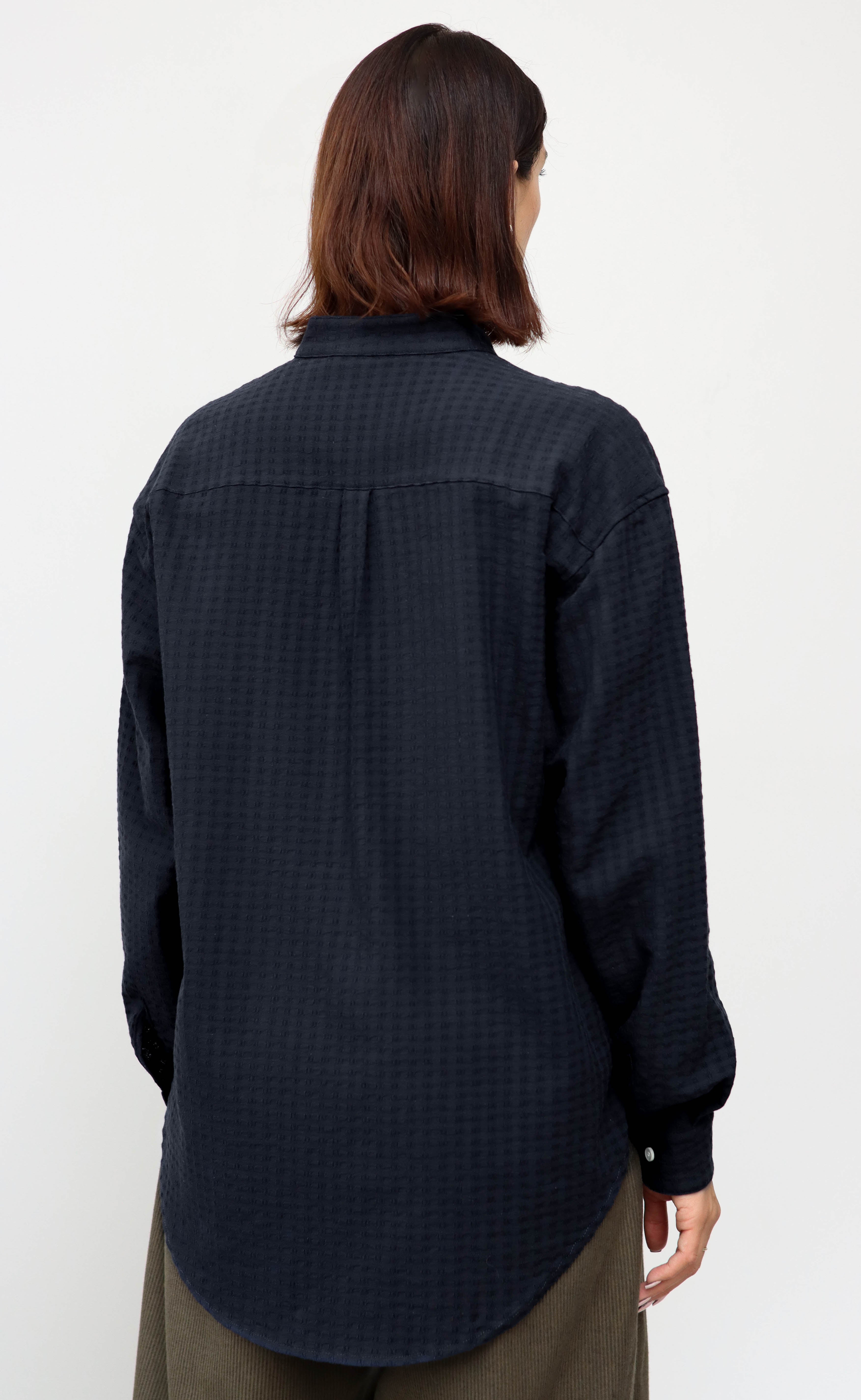 The Darling - Wayward Fit Tunic - Textured Crepe