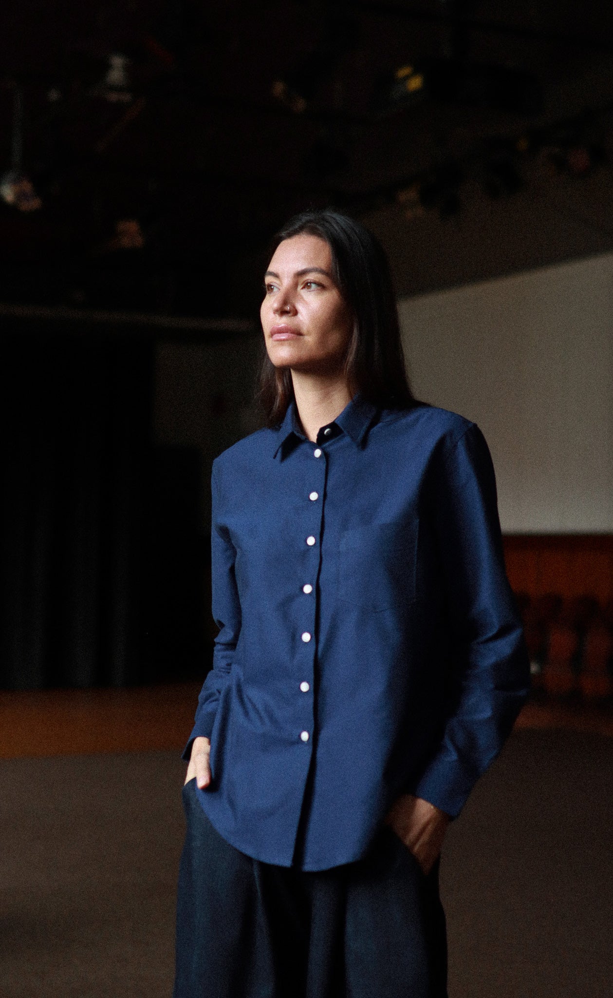 The Tailor - Proper Fit - Navy Oxford