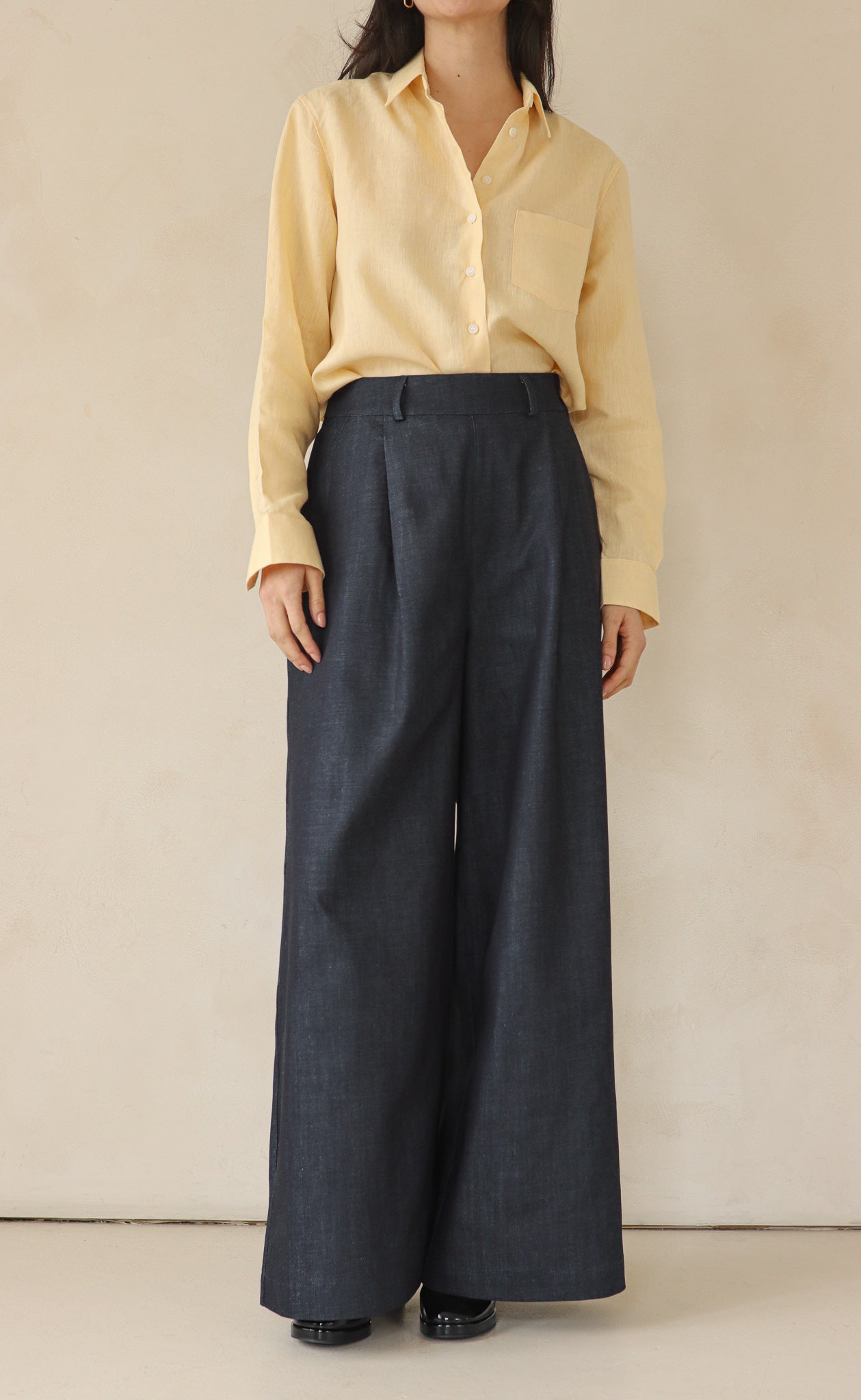 The Maximalist - Dark Wash Denim Long Pants