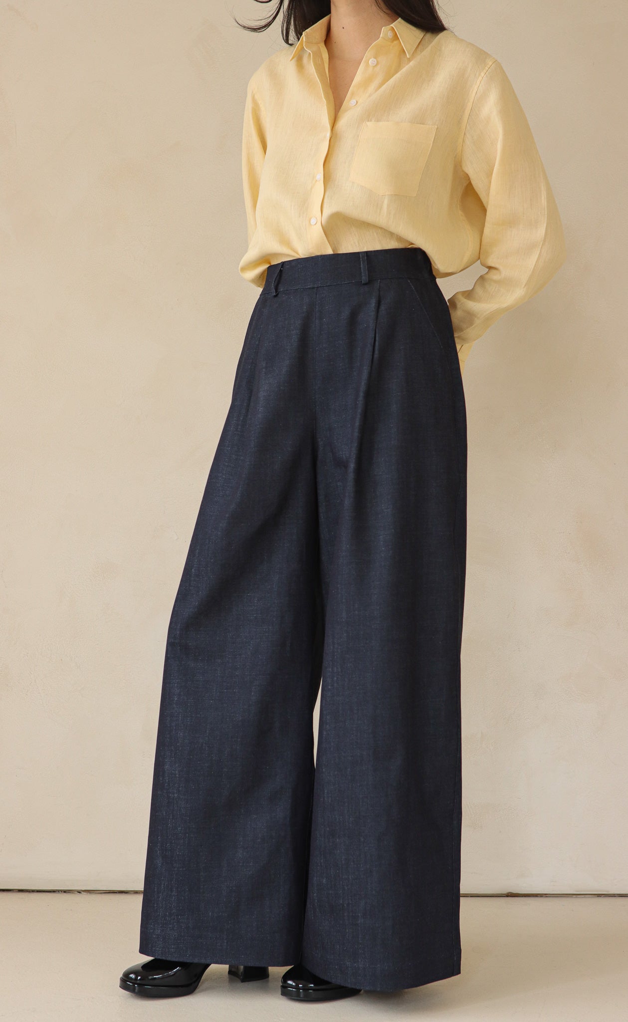 The Maximalist - Dark Wash Denim Long Pants