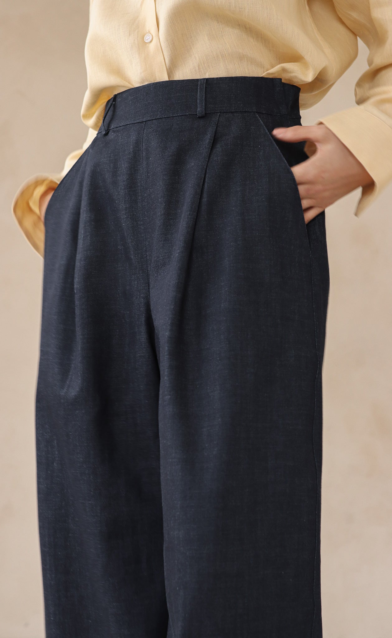 The Maximalist - Dark Wash Denim Long Pants