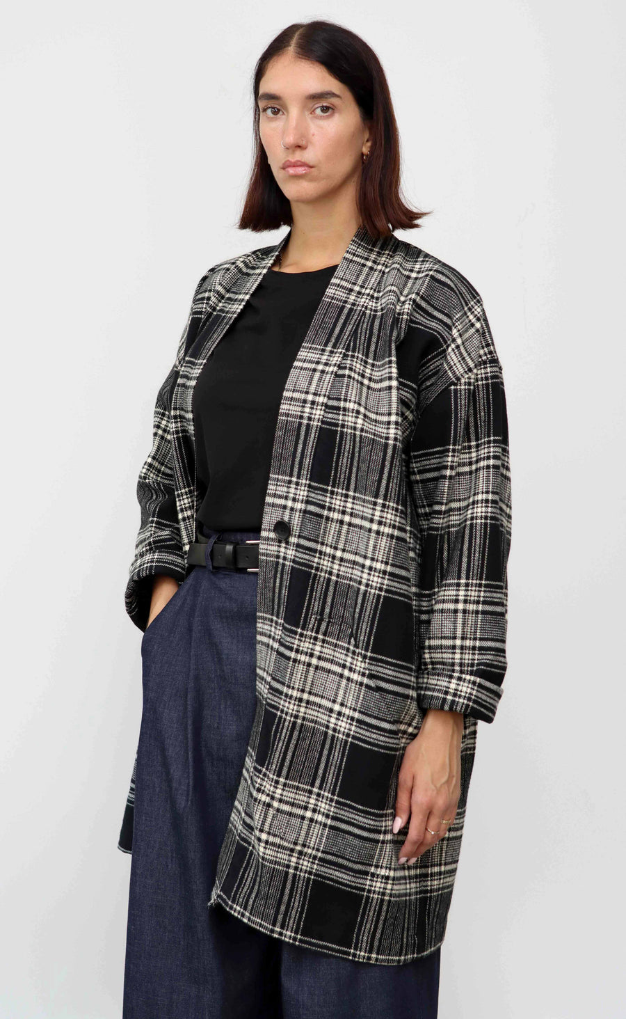 The Renegade - Long Sleeve Duster Coat - Heavy Flannel
