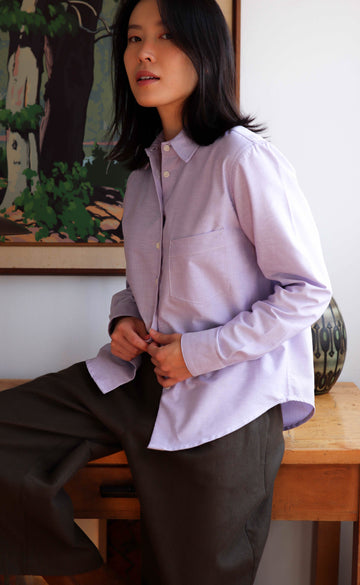 The Tailor - Proper Fit - Lilac Oxford