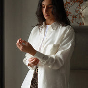 The Friend - Proper Fit - Cream 100% Linen