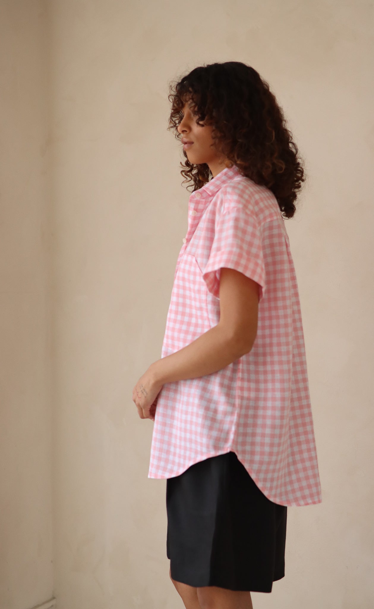 The Friend - Wayward Fit - Turnip & White 100% Linen