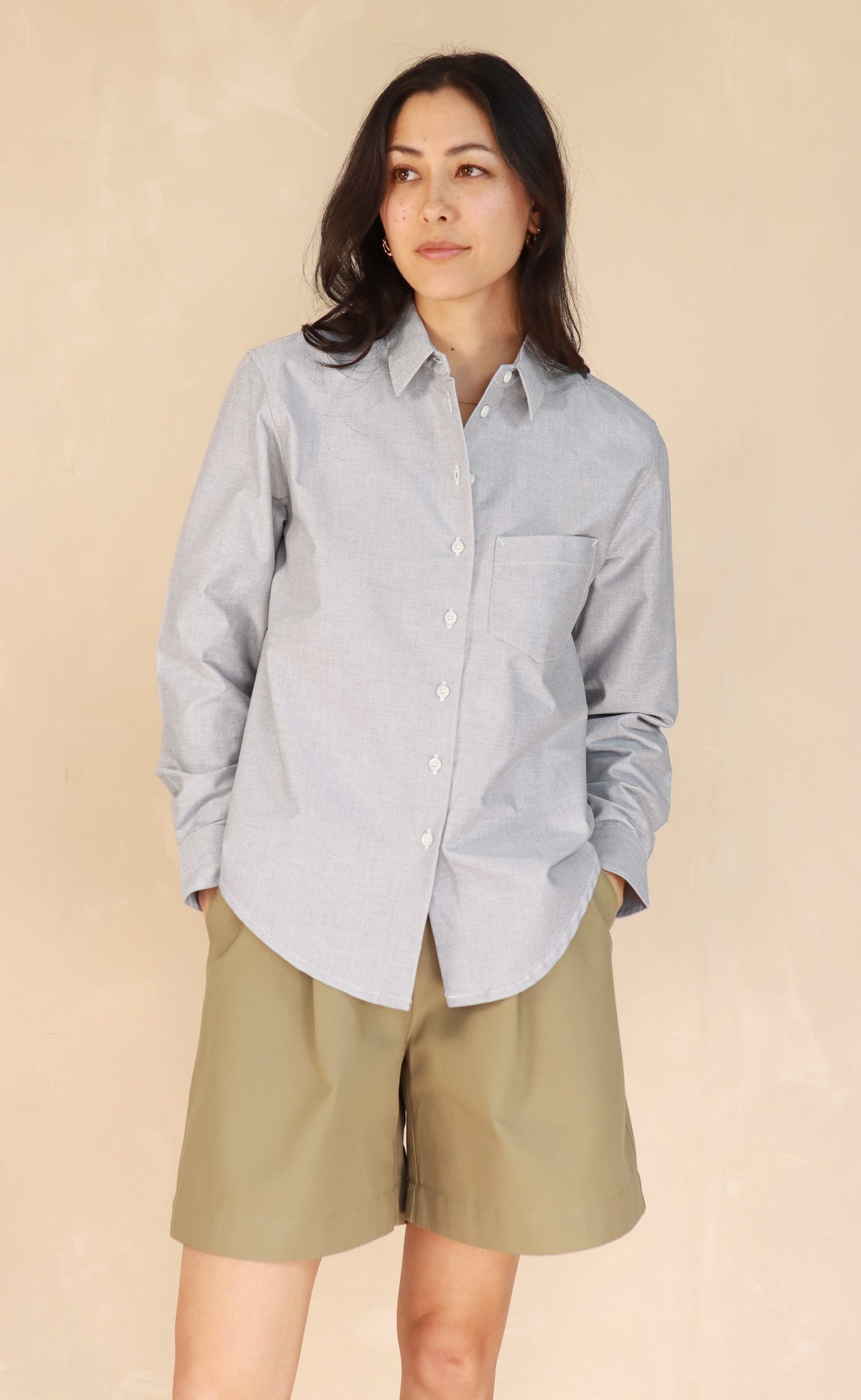 The Tailor - Proper Fit - Pebble Grey Oxford