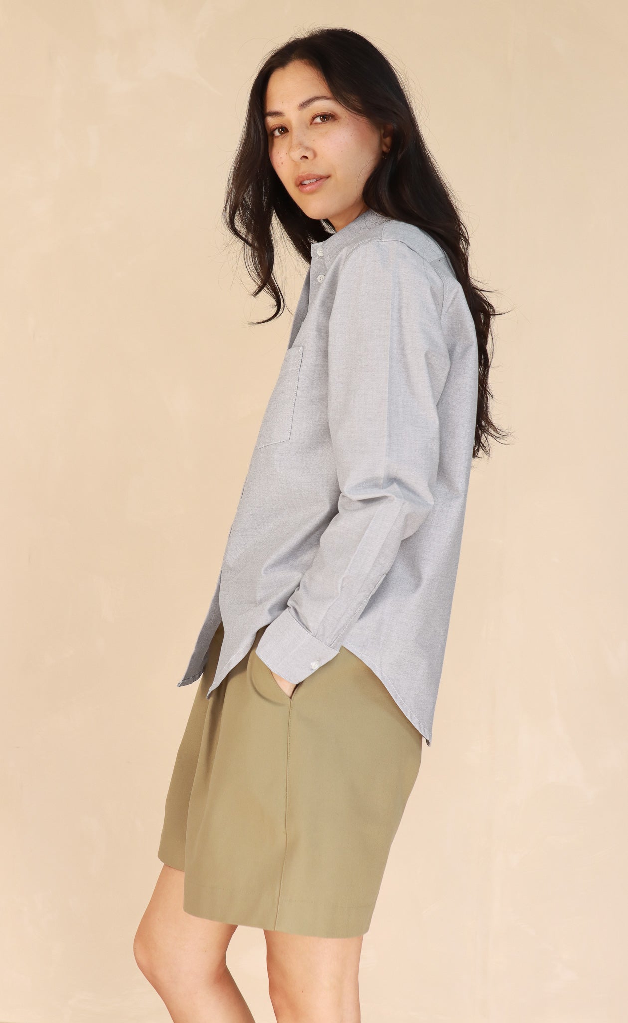 The Tailor - Proper Fit - Pebble Grey Oxford