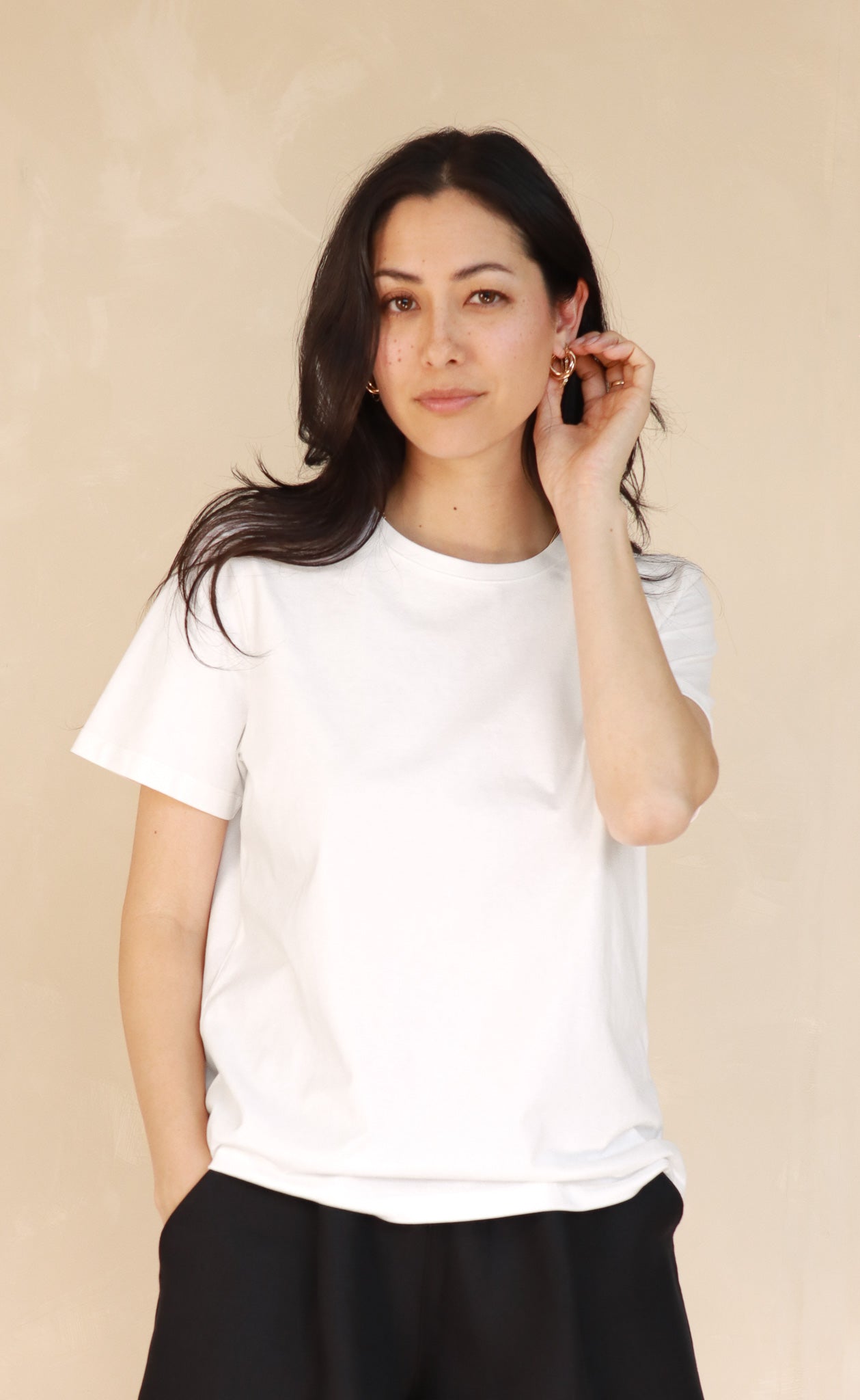 The Pinnacle - White Proper Fit Tee