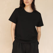 The Pinnacle - Black Proper Fit Tee