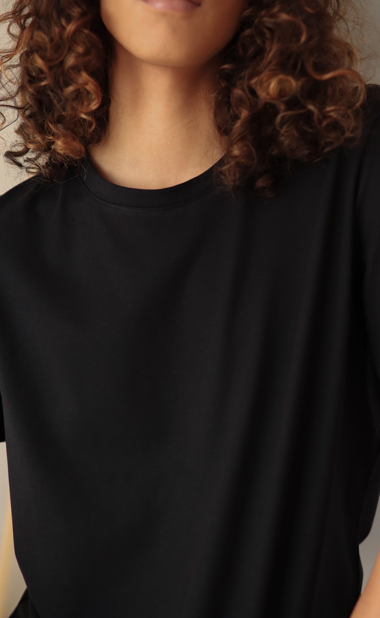 The Pinnacle - Black Proper Fit Tee