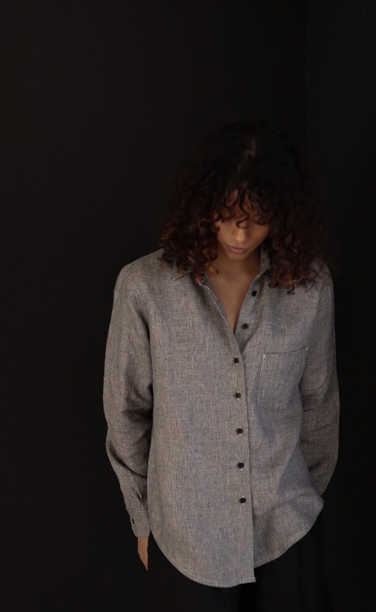 The Painter - Proper Fit - Melange Linen